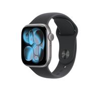Apple Watch Series 11 GPS de 42 mm con caja de aluminio gris espacial y correa deportiva negra (tallas S/M) nuevo