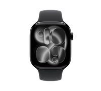 Apple Watch Series 11 Celular 46mm Aluminio Negro Brillante con Correa Deportiva Negra S/M