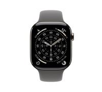 Apple Watch Series 11 GPS + Cellular 46 mm Titanio natural con correa deportiva gris roca S/M