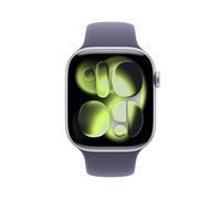 Apple - Watch Series 11 OLED 46 mm Digital 416 x 496 Pixeles Pantalla táctil Plata Wifi GPS (satélite) - MEV94QL/A