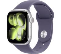 Apple Watch Series 11 silver aluminium 42mm purple fog sport band Size M/L