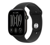 Apple Watch Series 12 GPS 46mm Caja de Aluminio Negra con Correa Deportiva Negra M/L