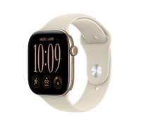 Apple Watch Series 12 GPS 46mm Caja de Aluminio Dorado Claro con Correa Deportiva Arena S/M