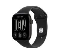 Apple Watch Series 12 GPS 46mm Caja de Aluminio Negra con Correa Deportiva Negra S/M
