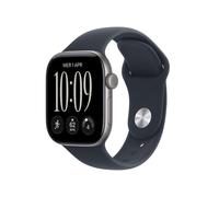 Apple Watch Series 12 GPS + Cellular 42mm Caja de Aluminio Gris con Correa Deportiva Azul Marino M/L