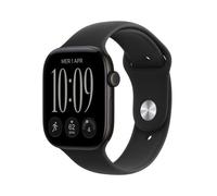 Apple Watch Series 12 GPS + Cellular 46mm Caja de Aluminio Negra con Correa Deportiva Negra M/L