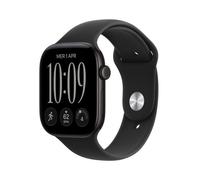 Apple Watch Series 12 GPS + Cellular 46mm Caja de Aluminio Negra con Correa Deportiva Negra S/M