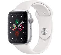 Apple Watch Series 5 44mm (GPS) - Caja De Aluminio En Plata / Blanca Correa Deportiva (Reacondicionado)