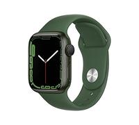 Apple Watch Series 7 (GPS, 41MM) Caja de Aluminio Verde con Correa Deportiva Clover (Reacondicionado)