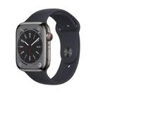 Apple Watch Series 8 (2022) GPS + Cellular 45 mm - Acero inoxidable Grafito - Reacondicionado -