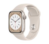 Apple Watch Serie 8 GPS 41Mm Caja De Aluminio Starlight Correa Deportiva MNP63