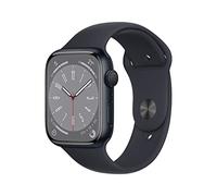 Apple Watch Series 8 (GPS, 45mm) Caja de Aluminio Color Medianoche con Correa Deportiva Color Medianoche (Reacondicionado)