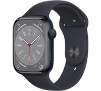 Apple Watch Series 8 (GPS, 45mm) Caja de Aluminio Medianoche con Correa Deportiva Medianoche, Regular (Reacondicionado)