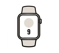 Apple watch series 9/ gps/ 45mm/ cellular/ caja de aluminio/ correa deportiva starlight s/m