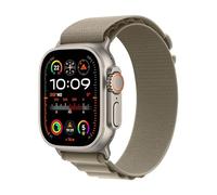 Apple Watch Ultra 2 [GPS + Cellular 49 mm] Caja de Titanio Verde Oliva con Correa Loop Alpine Verde Oliva - L (Reacondicionado)
