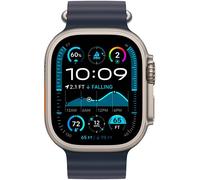 Apple Watch Ultra 2 GPS + Cellular 49 mm Titanio natural con correa Ocean Band azul marino