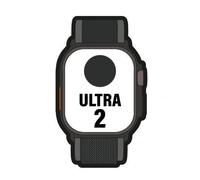 Apple Watch Ultra 2/ GPS/ Cellular/ 49mm/ Caja de Titanio Negro/ Correa Loop Trail Negro M/L