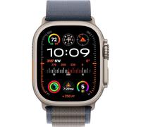 Apple Watch Ultra 2 [GPS + Cellular, 49MM] - Caja de Titanio y Correa Loop Alpine Azul, M (Reacondicionado)