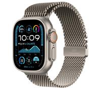 Apple Watch Ultra 2 GPS + Cellular 49mm Titanio Natural con Correa Milanese de Titanio Natural - Talla L - 64GB, watchOS 11, Resistencia 100m