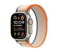 Apple Watch Ultra 2 [GPS + Cellular] Smartwatch con Caja de Titanio Resistente de 49 mm y Correa Loop Trail Naranja/Beis - Talla M/L. Monitor de entreno, GPS de Alta precisión, Neutro en Carbono