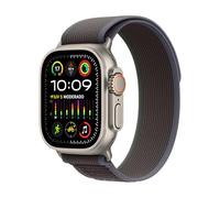 Apple Watch Ultra 2 [GPS + Cellular] Smartwatch con Caja de Titanio Resistente de 49 mm y Correa Loop Trail Azul/Negra - Talla M/L. Monitor de entreno, GPS de Alta precisión, Neutro en Carbono