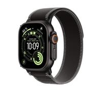 Apple Watch Ultra 3 GPS + Cellular, Reloj prémium para Running y Multideporte con Caja de Titanio Resistente de 49 mm y Correa Loop Trail Negro/carbón - Talla M/L. Monitores avanzados de Salud