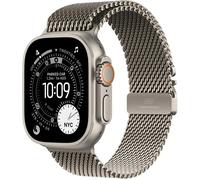 Apple Watch Ultra 3 GPS + Cellular 49 mm Titanio natural con correa Milanese Loop Titanio natural M