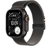 Apple Watch Ultra 3 GPS + Cellular 49 mm Titanio negro con correa Milanese Loop Titanio negro M