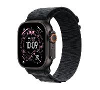 Apple Watch Ultra 3 GPS + Cellular, reloj prémium para running y multideporte con caja de titanio resistente de 49 mm y Correa Loop Alpine negra - Talla M. Monitores avanzados de salud y entreno