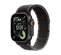 Apple Watch Ultra 3 5G 49Mm Caja De Titanio Negro Correa Trail Loop Negro Ceniza