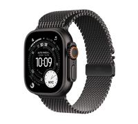 Apple Watch Ultra 3 GPS+Cellular 49mm Titanio Negro con Pulsera Milanese Loop Titanio Negro Grande