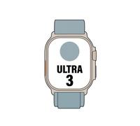 Apple watch ultra 3/ gps/ cellular/ 49mm/ caja de titanio natural/ correa loop alpine azul claro l