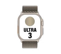 Apple Watch Ultra 3/ GPS/ Cellular/ 49mm/ Caja de Titanio Natural/ Correa Milanese S