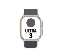 Apple watch ultra 3/ gps/ cellular/ 49mm/ caja titanio negro/ correa loop alpine negra s