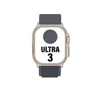 Apple watch ultra 3/ gps/ cellular/ 49mm/ caja titanio negro/ correa loop alpine negra s (MF0Q4QL/A)