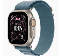 Apple Watch Ultra 3 GPS+Cellular 49mm Titanio Natural Caja MEWP4 Grande Azul Claro Correa Alpina