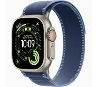 Apple Watch Ultra 3 GPS+Cellular 49mm Titanio Natural Caja MEWU4 M/L Azul/Azul Brillante Correa Trail