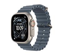 Apple Watch Ultra 3 GPS + Cellular, Reloj prémium para Running y Multideporte con Caja de Titanio Resistente de 49 mm y Correa Ocean Azul náutico. Monitores avanzados de Salud