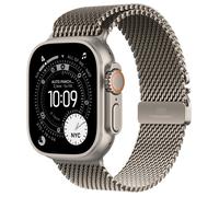 Apple Watch Ultra 3 Titanio Cellular GPS 49mm Color Natural con Correa Milanaise de Titanio Mediano - Reloj Inteligente con iOS 64GB