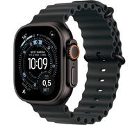 Apple Watch Ultra 3 titanio negro correa Ocean negra
