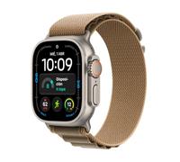 Apple Watch Ultra 4 GPS + Cellular con Caja de Titanio Natural de 49 mm | Correa Loop Alpine color desierto - Talla M. Control avanzado de salud y forma física, autonomía para dos días o más