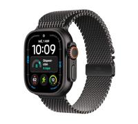 Apple Watch Ultra 4 GPS + Cellular con Caja de Titanio Negro de 49 mm | Pulsera Milanese Loop en titanio natural - Talla L. Control avanzado de salud y forma física, autonomía para dos días o más