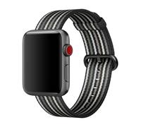Apple Woven Nylon Apple Watch 38mm / 40mm / 41mm Black Stripe - MRHC2ZM/A