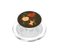 Apple y2k Kawaii Cute Vintage 90s Retro Brown Grunge Teen PopSockets PopGrip para MagSafe