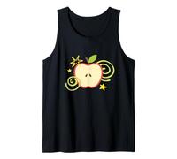 Apple y2k Whimsy Twee Kawaii Cute Heisei Retro Summer Teen Camiseta sin Mangas