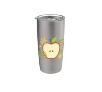 Apple y2k Whimsy Twee Kawaii Cute Heisei Retro Summer Teen Vaso térmico de acero inoxidable de doble pared
