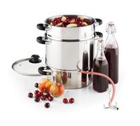 Applebee 1500W 8L Exprimidor de Vapor Plata