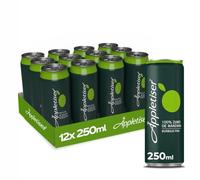 Appletiser Refresco de Manzana Natural con Burbuja Fina - Pack de 12 Latas de 250 ml