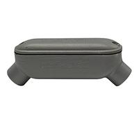 Appleton BUB150-A Mogul Cuerpo de salida con cubierta y junta de neopreno para conductos de metal rígido roscados y accesorios IMC, tipo UB NEC 6X, tamaño de cubo de 1-1/2", aluminio