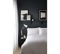 Appletree Boutique Sorelle - Juego de Funda nórdica para Cama de Matrimonio en Color Blanco